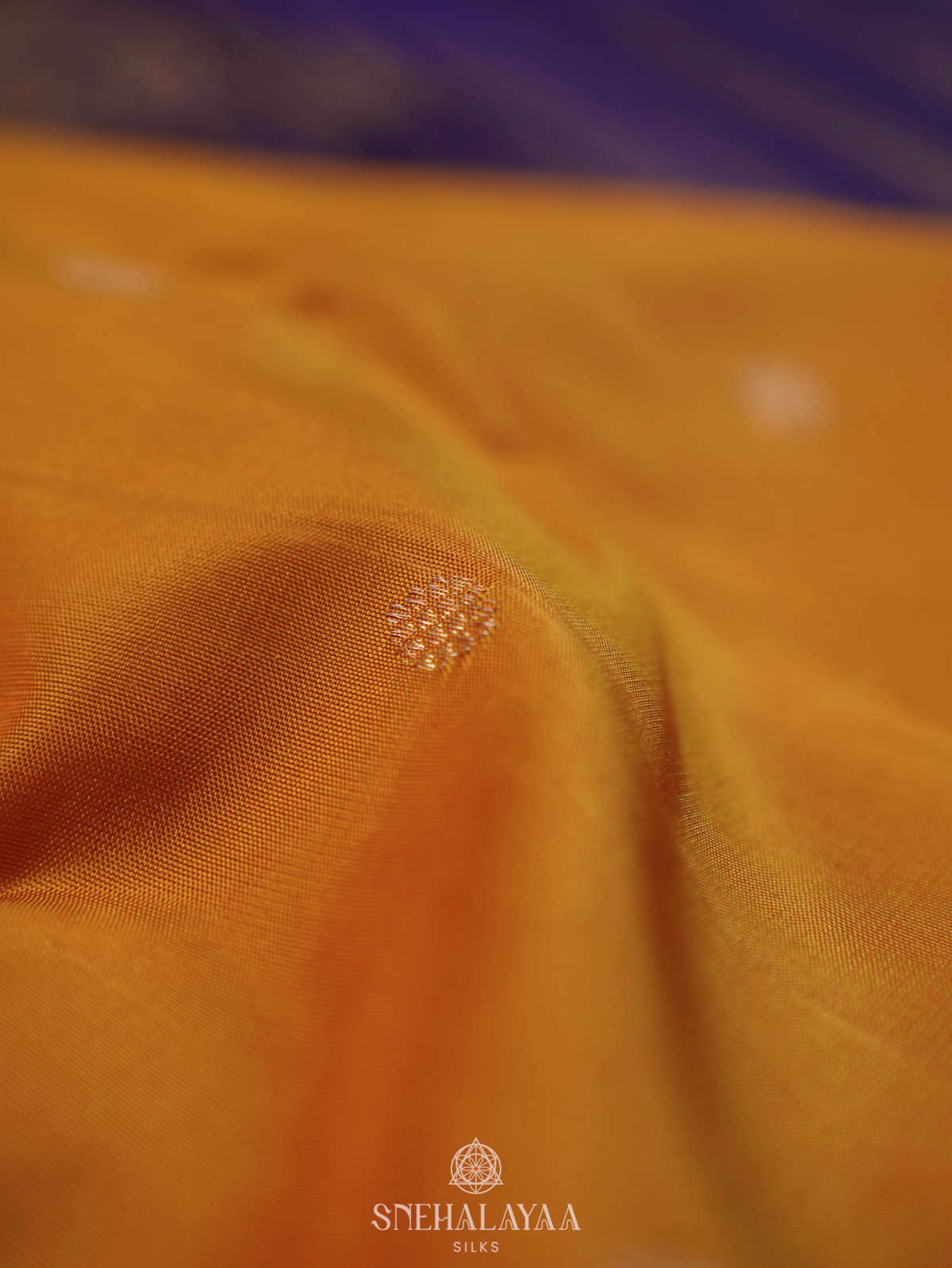 Yellow Kanjivaram Silk Saree