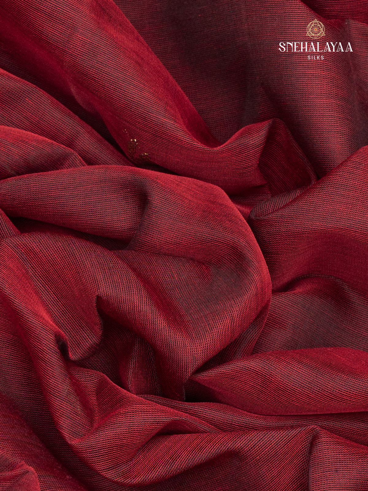 Maroon Kanchi Silk Cotton Saree