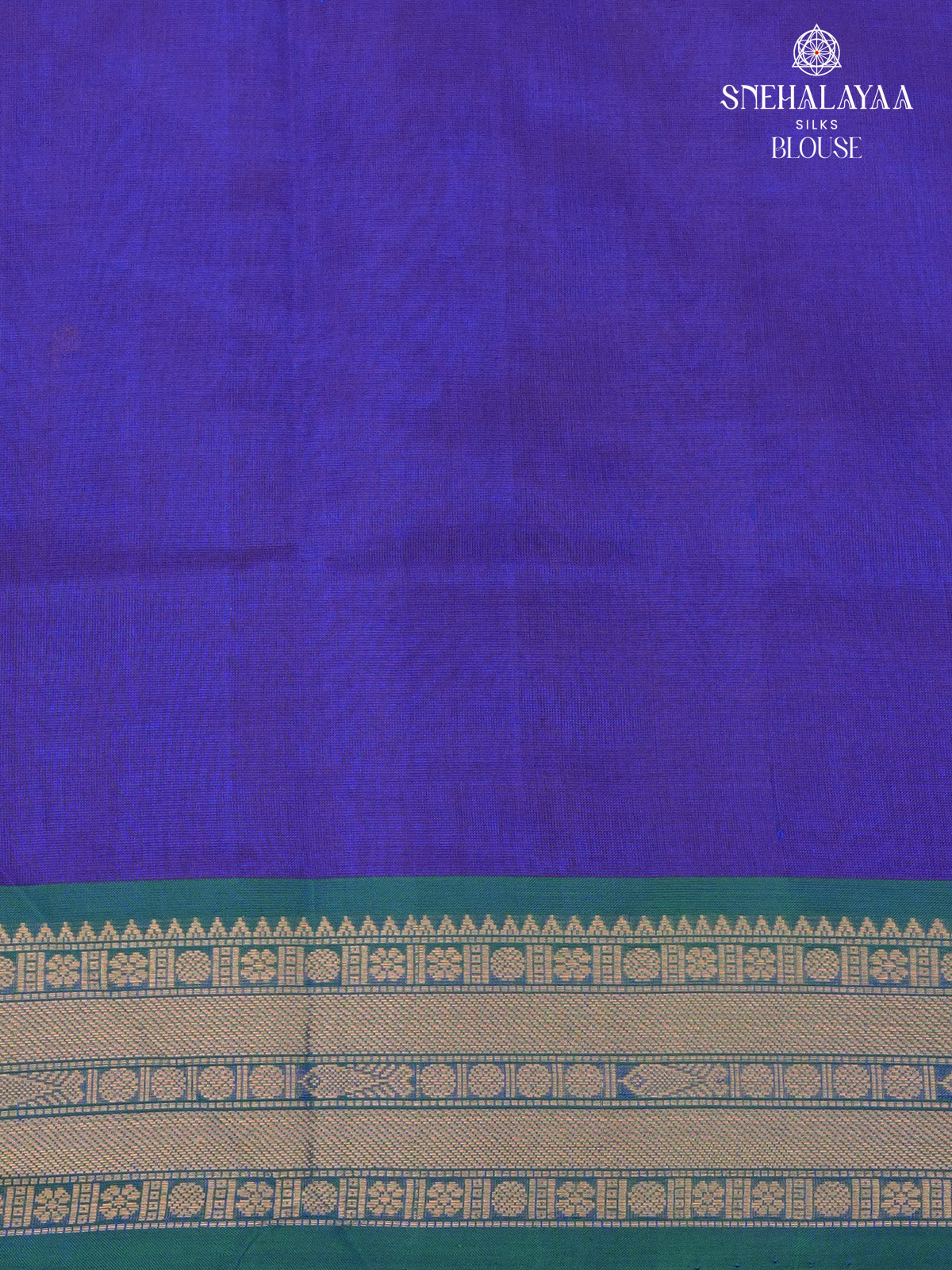 Royal Blue Kanchi Silk Cotton Saree