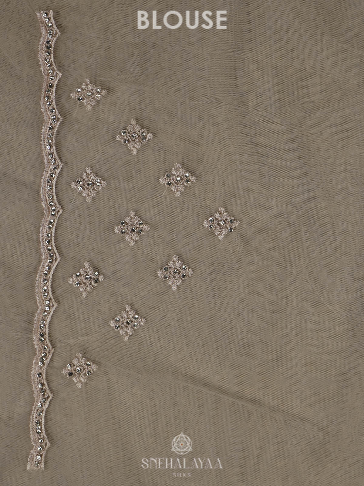 Pastel Pink Designer Saree