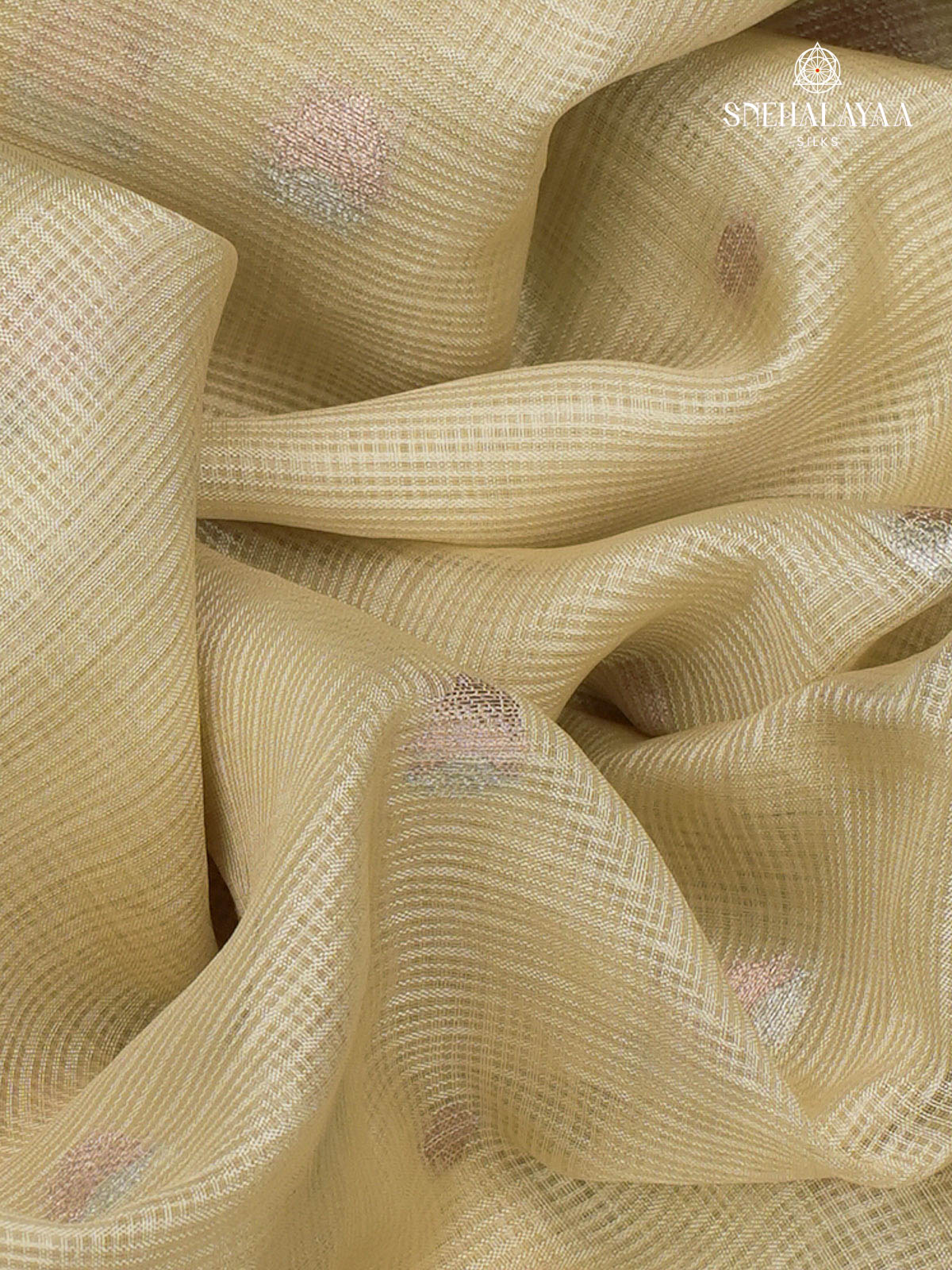 Beige Kota Saree