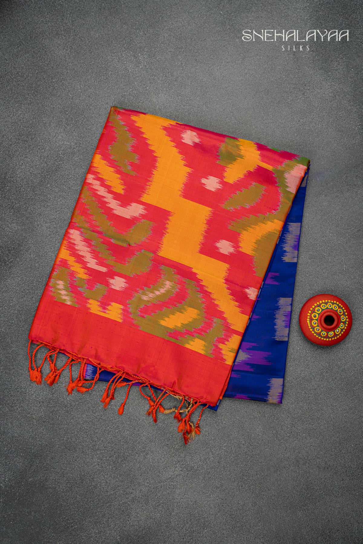 Royal Blue Soft Silk Saree