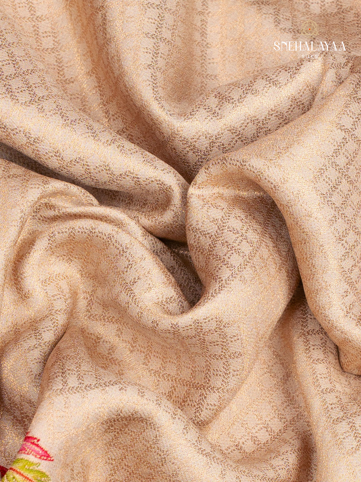 Sandal Banaras Silk Saree