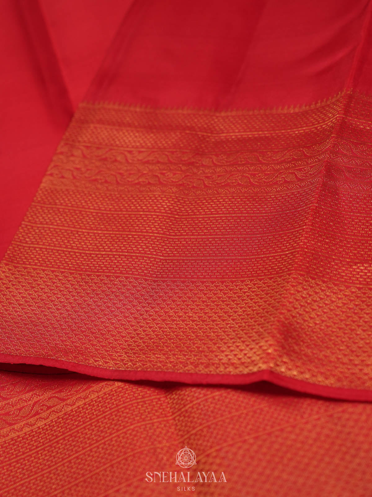 Red Kanjivaram Silk Saree