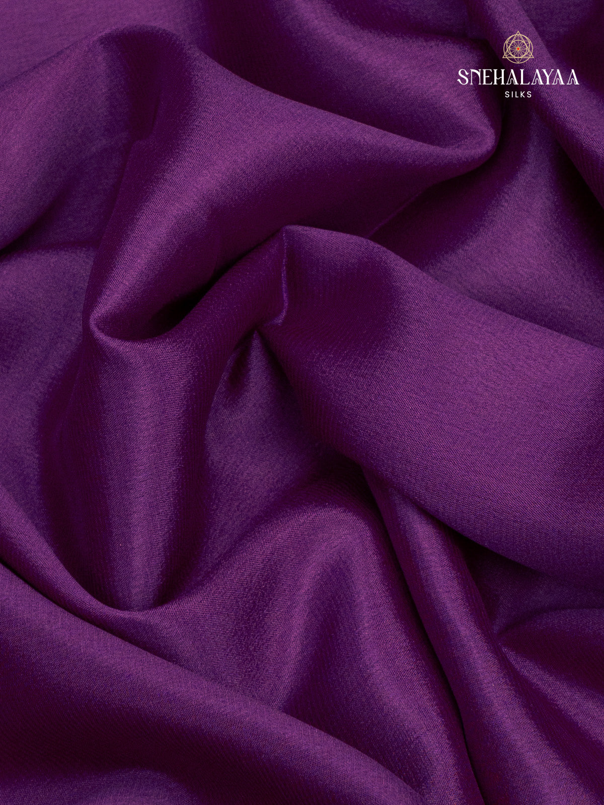 Violet Mysore Silk Saree