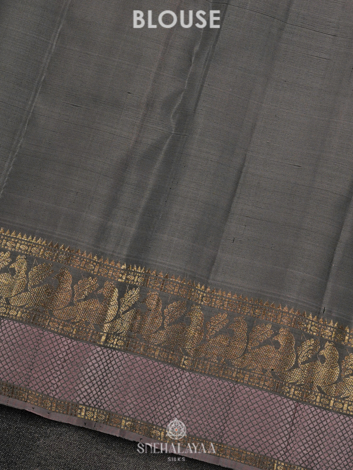 Forest Green Kanjivaram Silk Saree