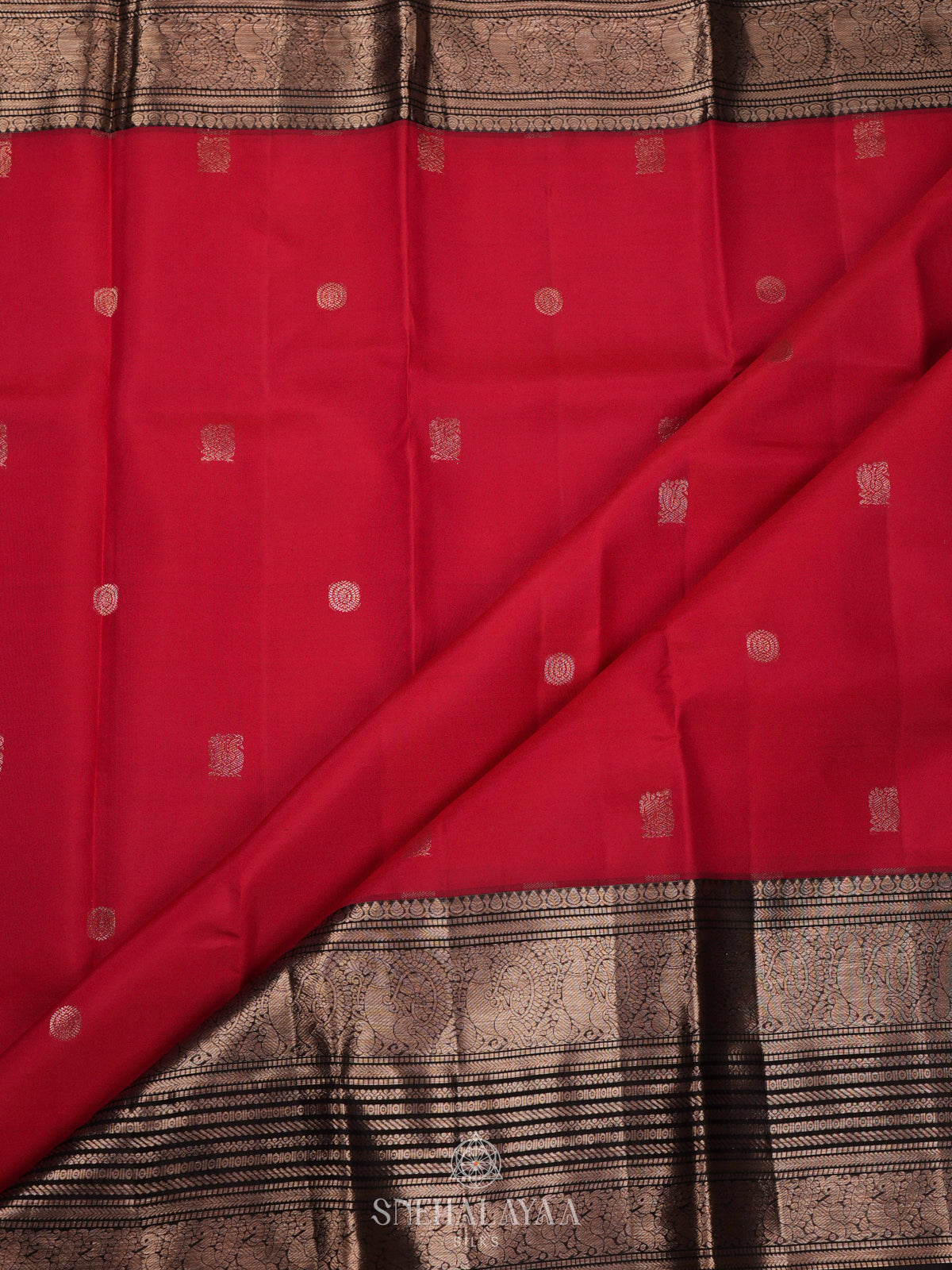 Red Kanjivaram Silk Saree