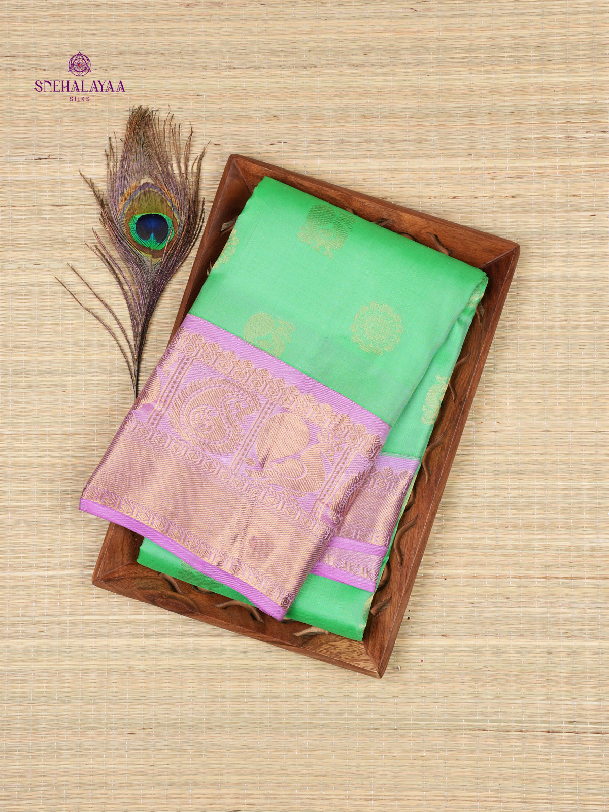 Green Kanjivaram Silk Saree