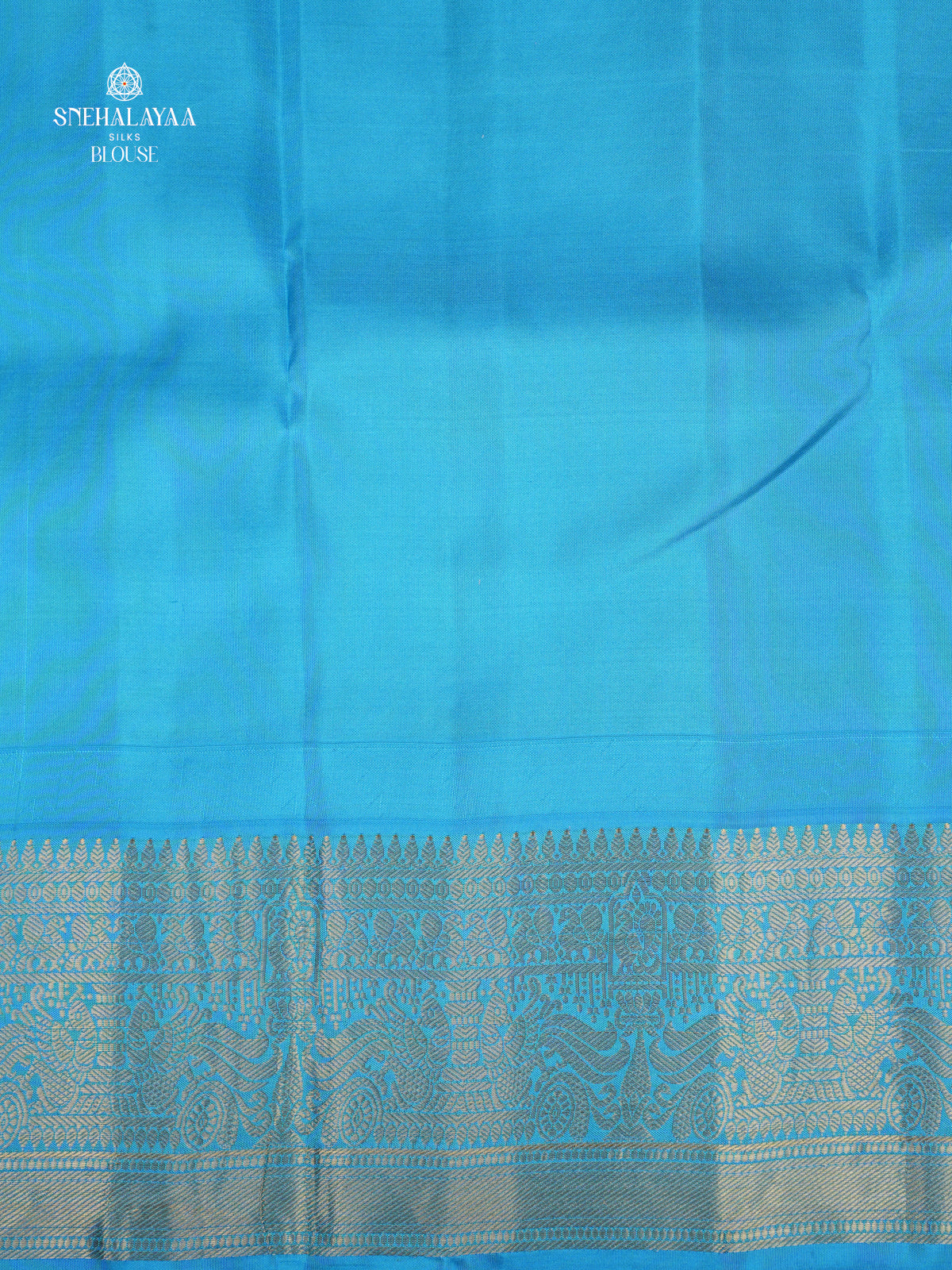 Cream Gadwal Silk Saree