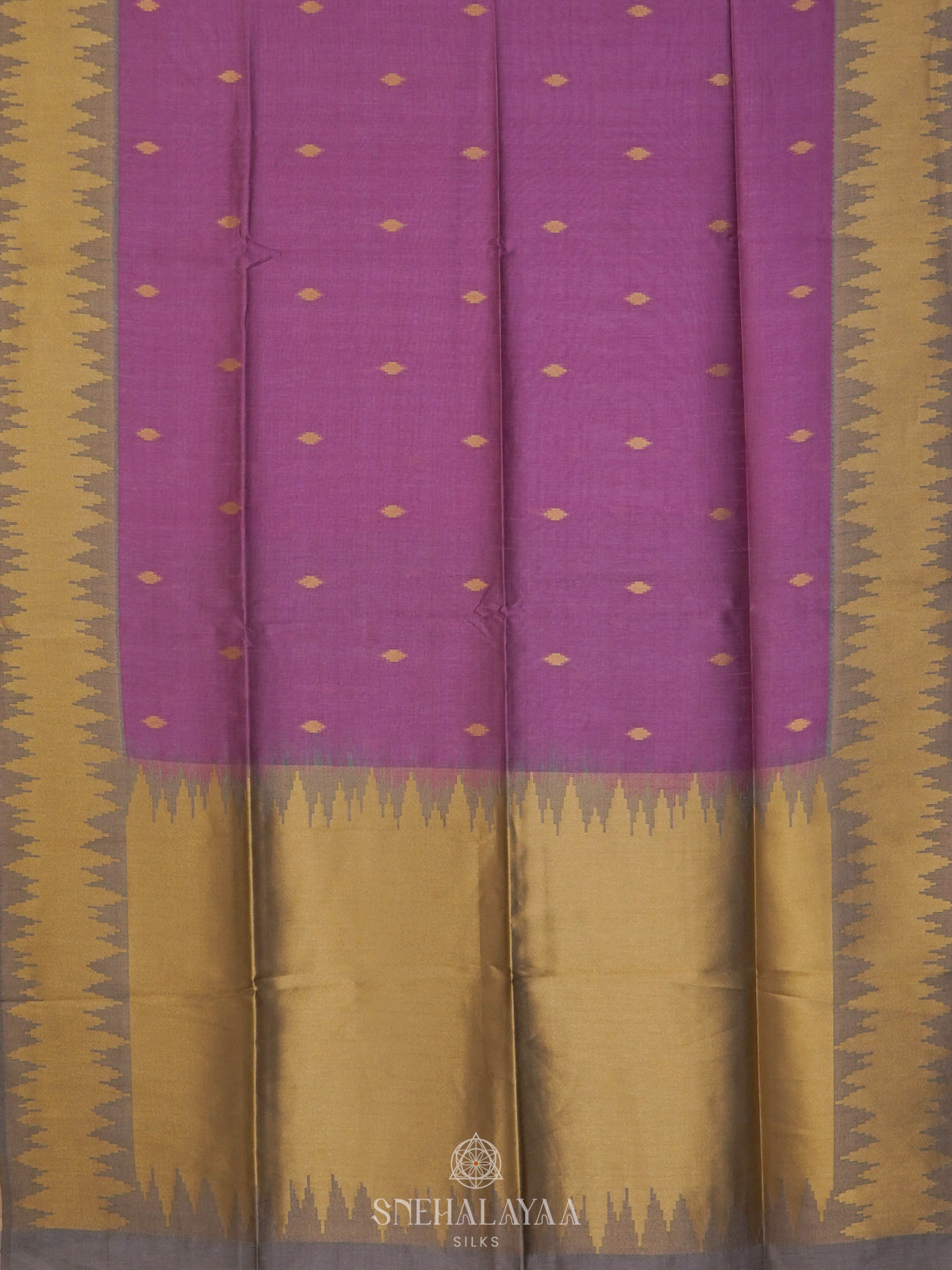 Pink Jute Saree