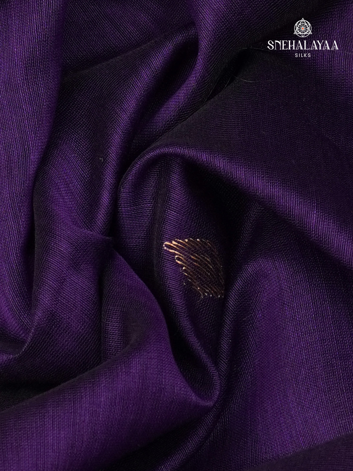 Purple Maheshwari Silk Cotton Saree