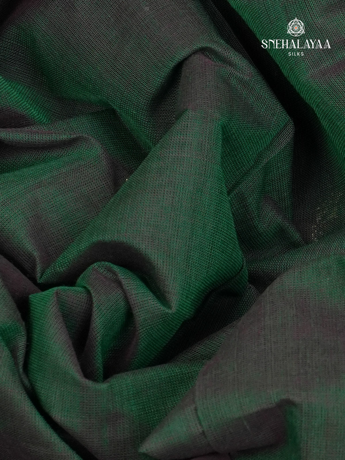 Green Pure Kanchi Cotton Saree