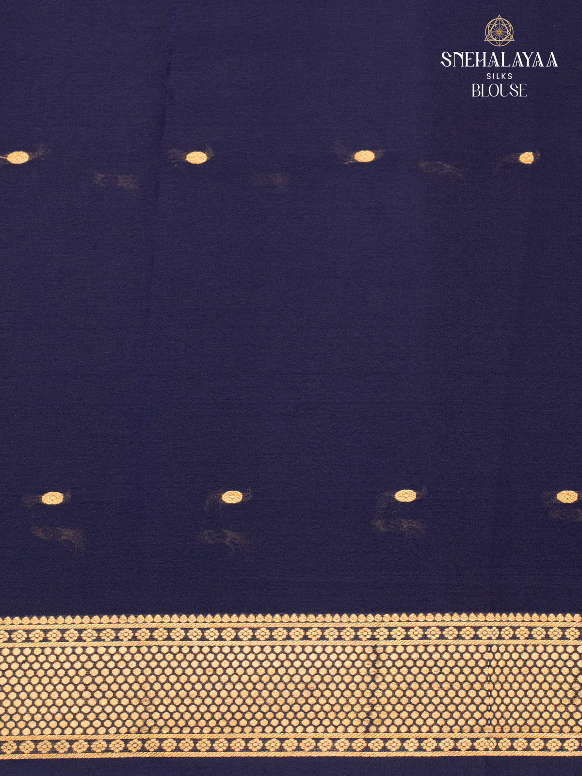 Sky Blue Mysore Silk Saree