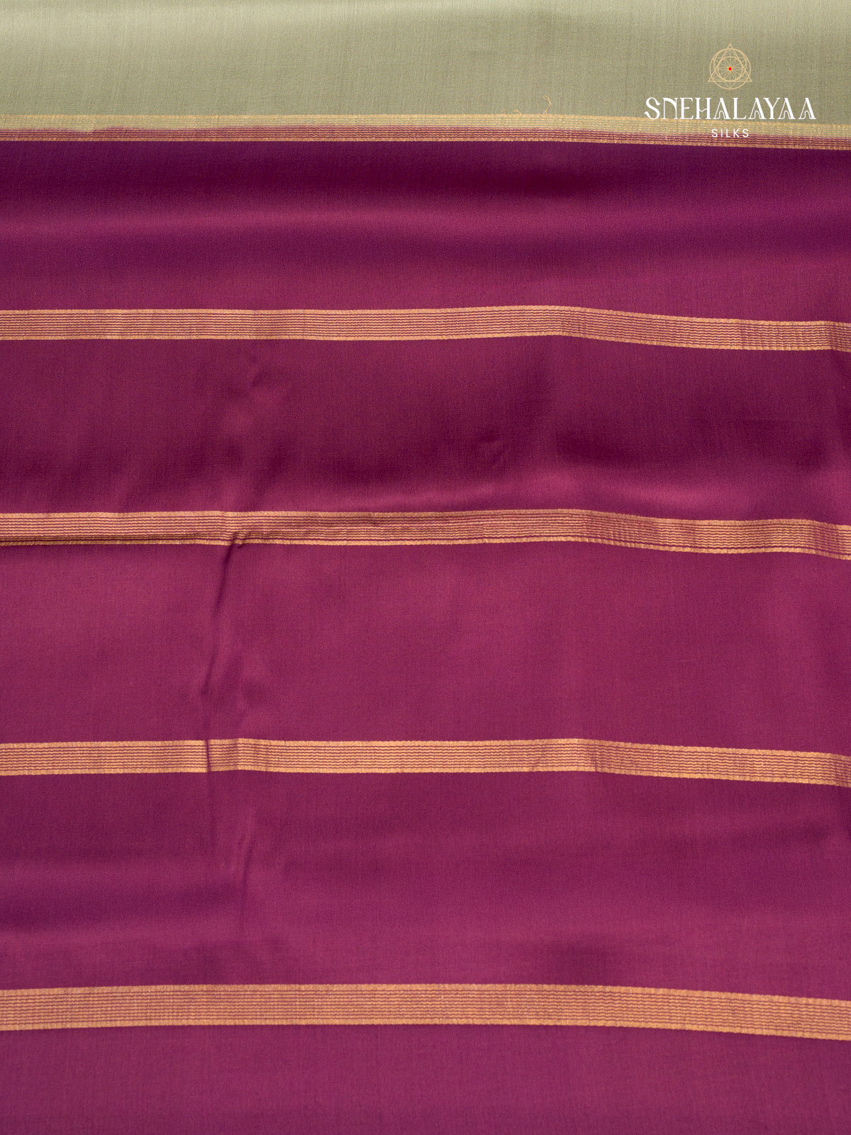 Pista Green Mysore Crepe Silk Saree