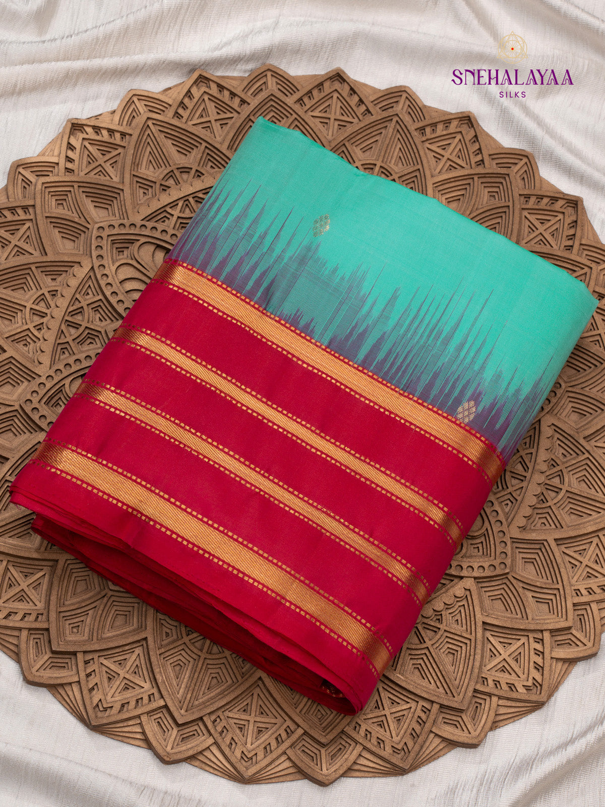 Blue Kanjivaram Soft Silk Saree