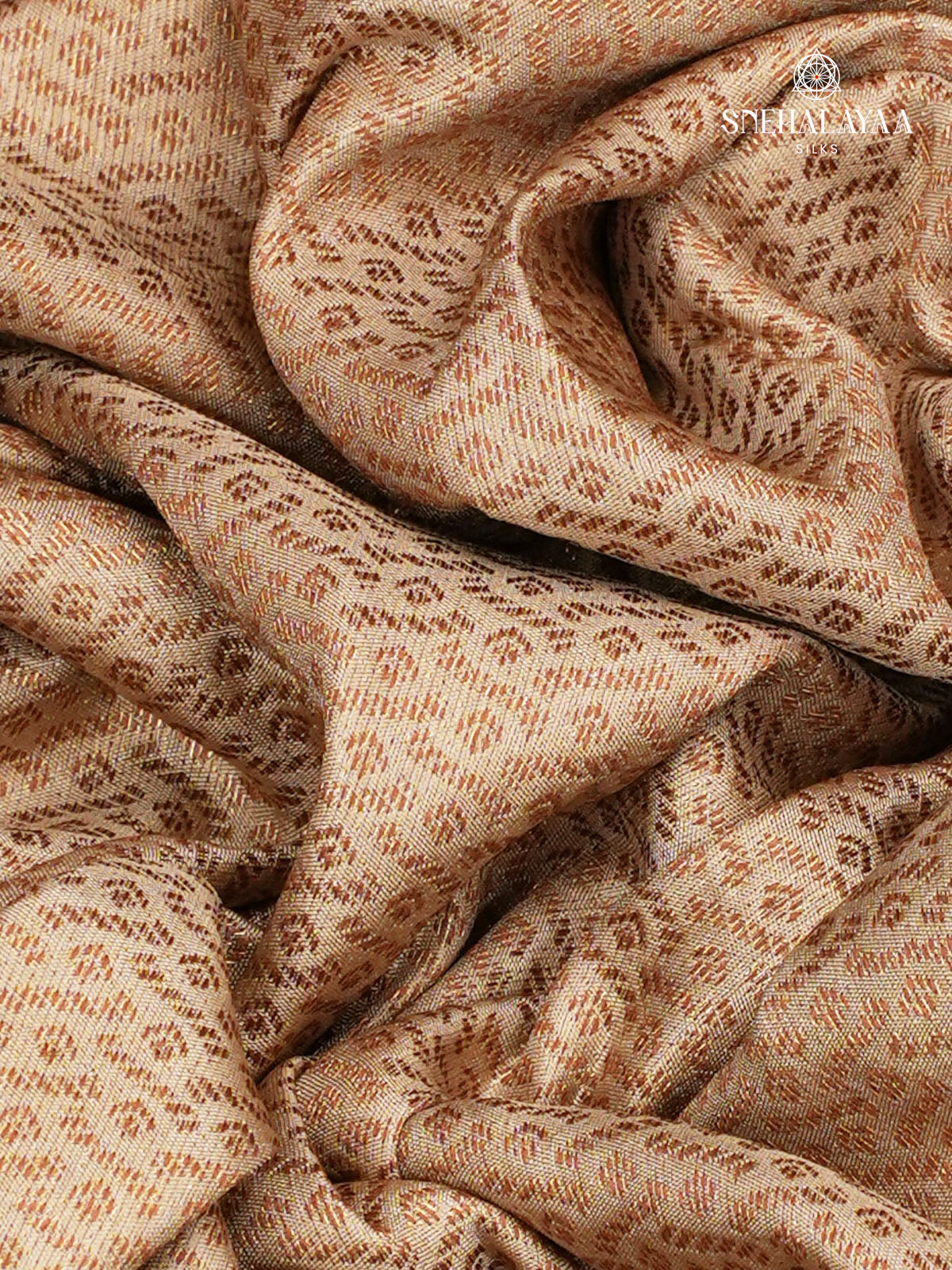 Beige Soft Silk Saree
