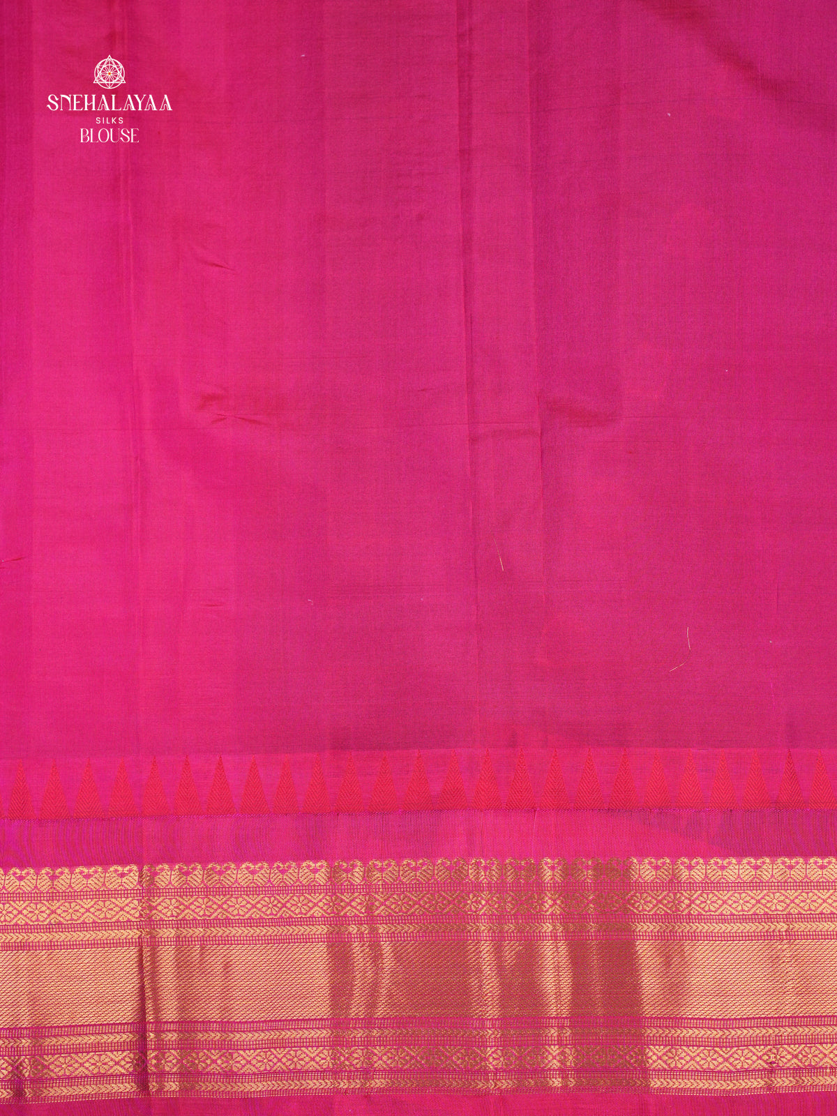Black Gadwal Silk Saree