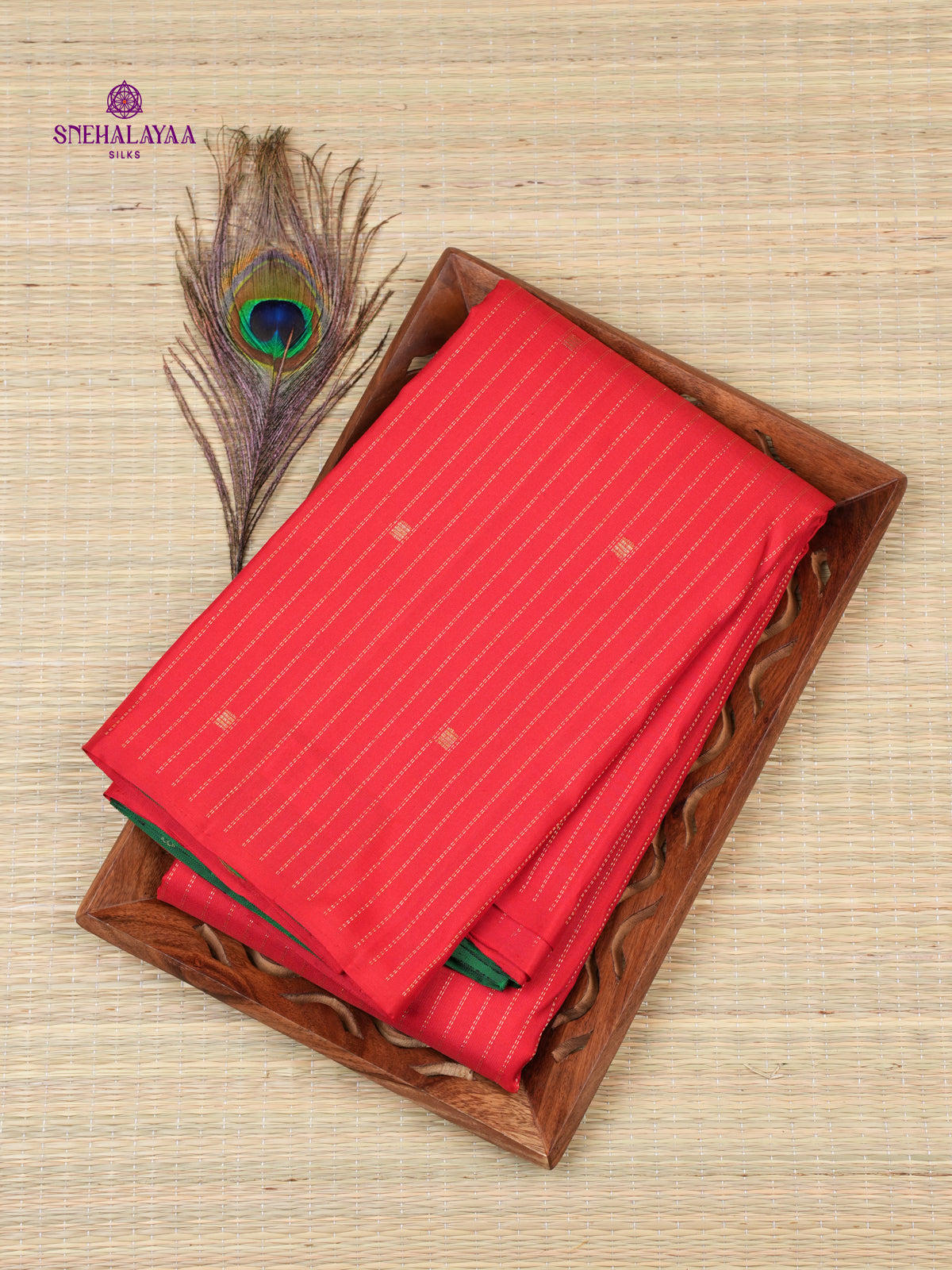 Red Kanjivaram Silk Saree