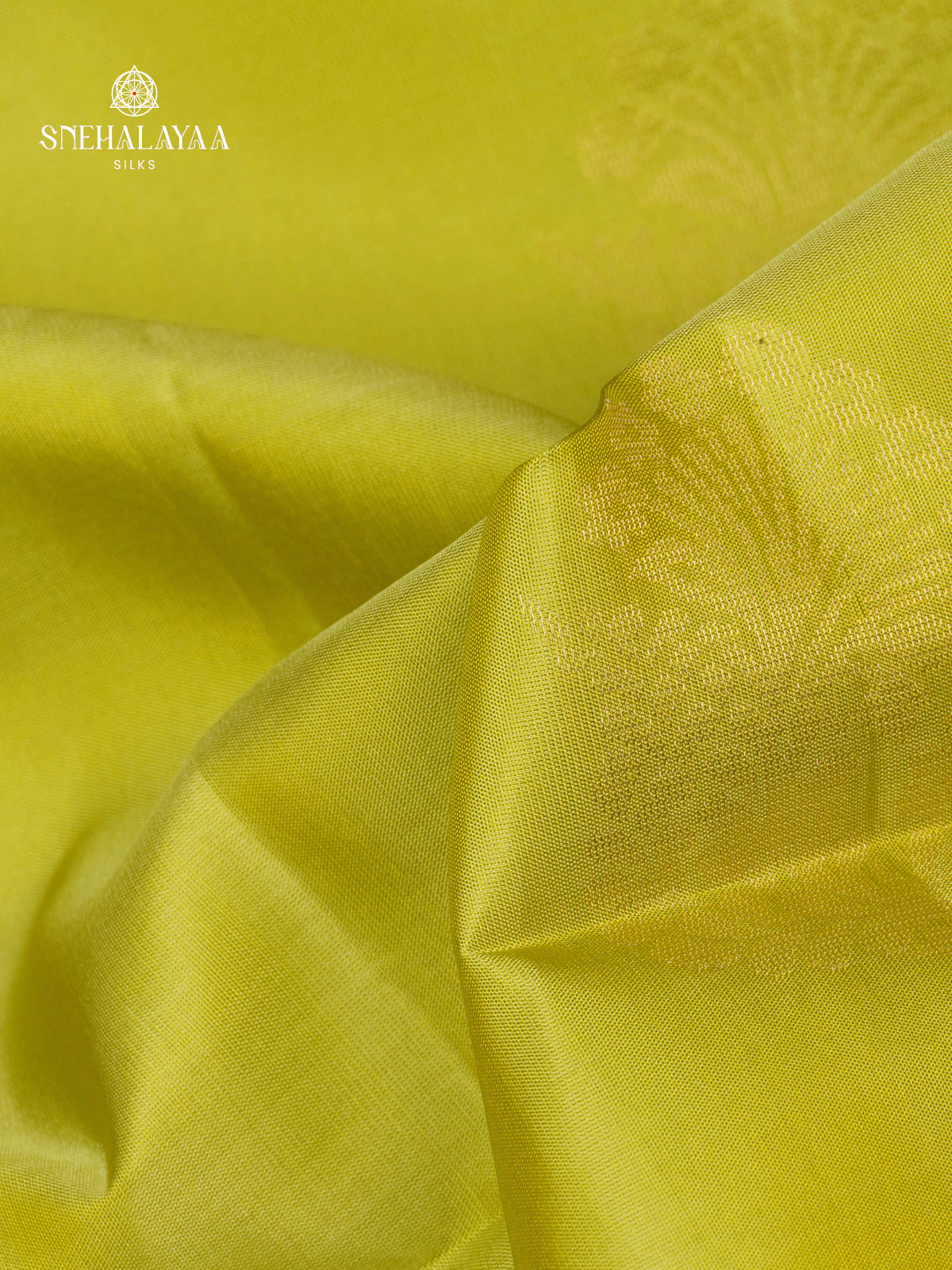 Lime Green Soft Silk Saree