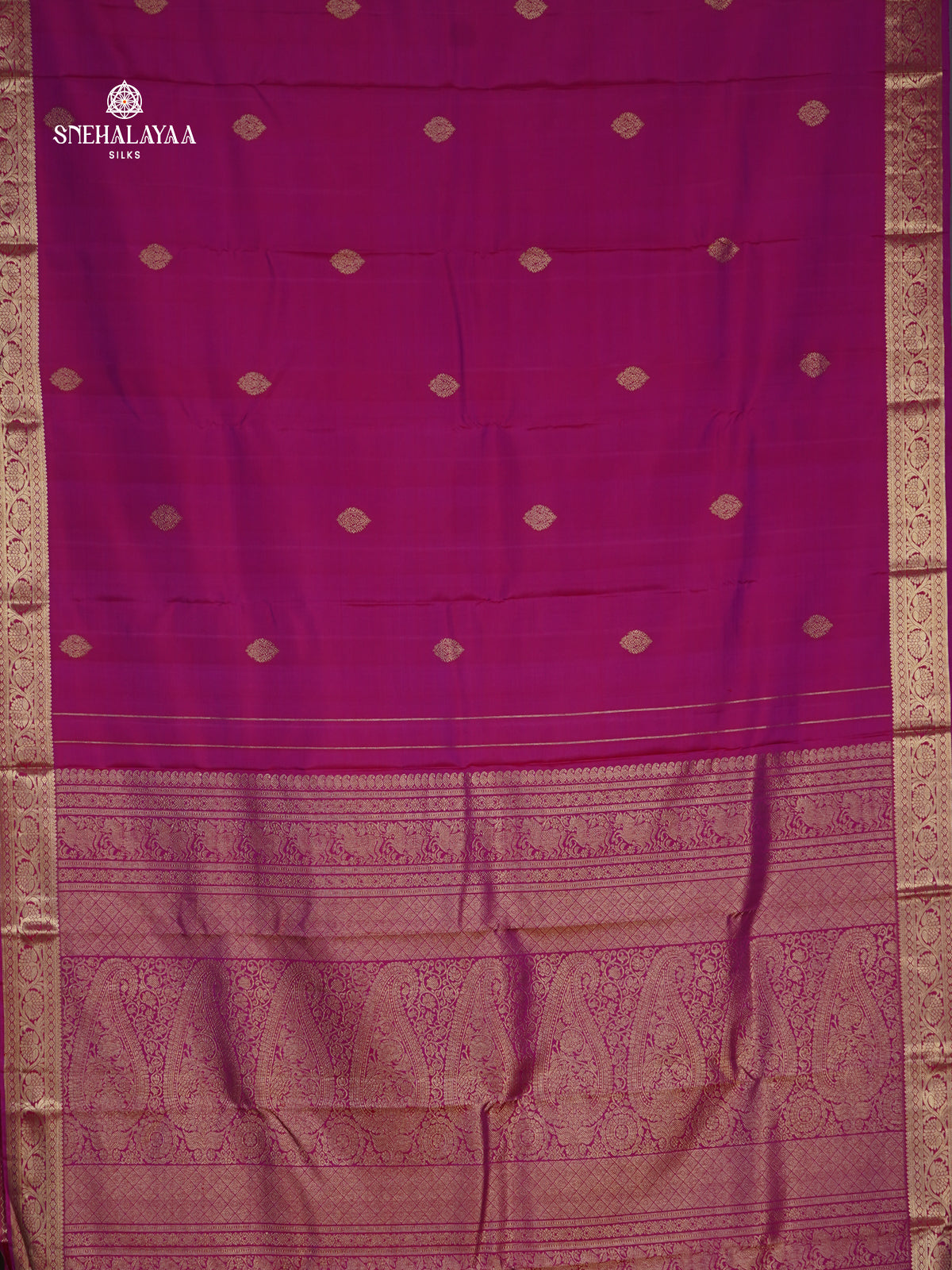 Pink Kanjivaram Silk Saree
