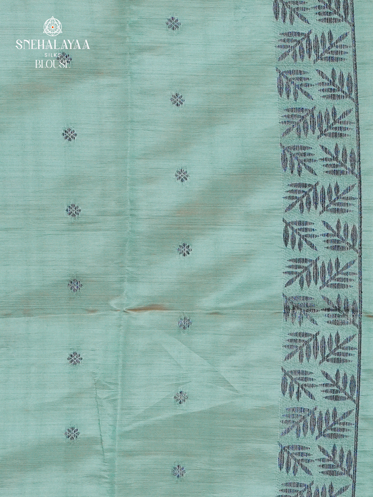 Pale Blue Dola Silk Saree