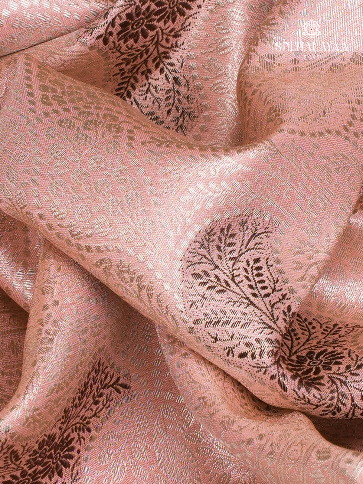 Cream Art Silk Saree