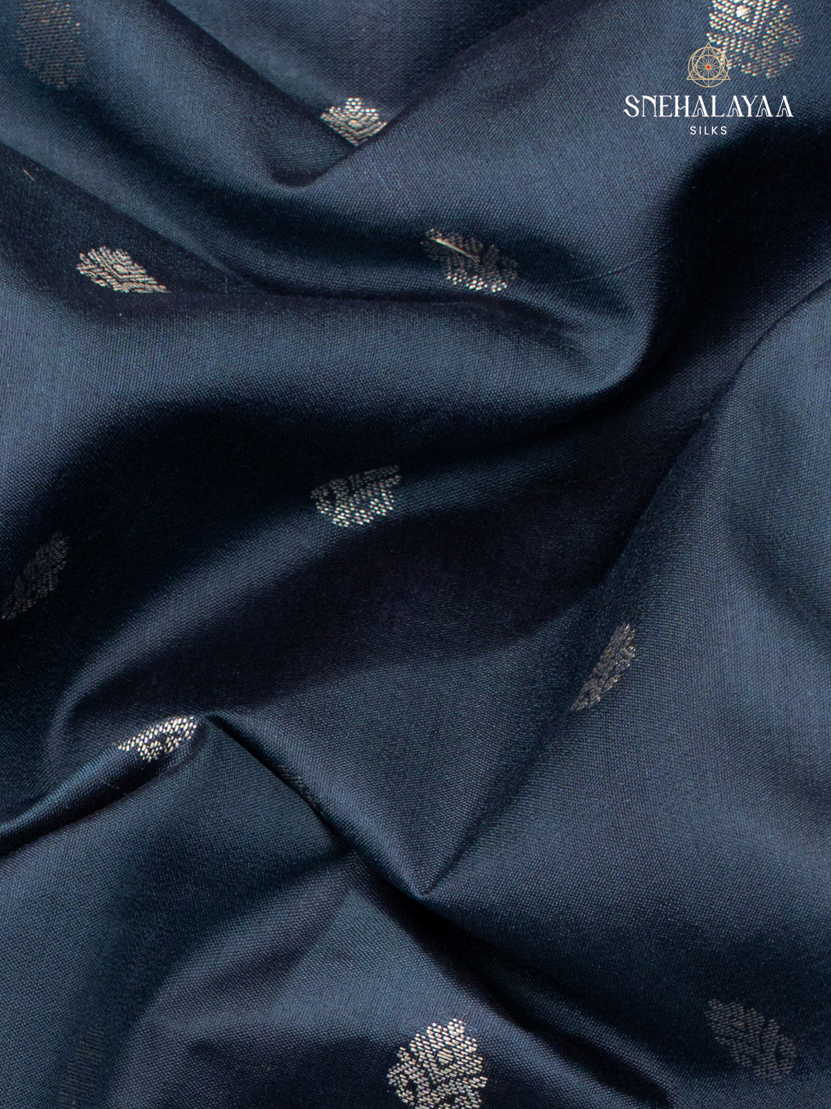 Grey Banaras Dupion Saree