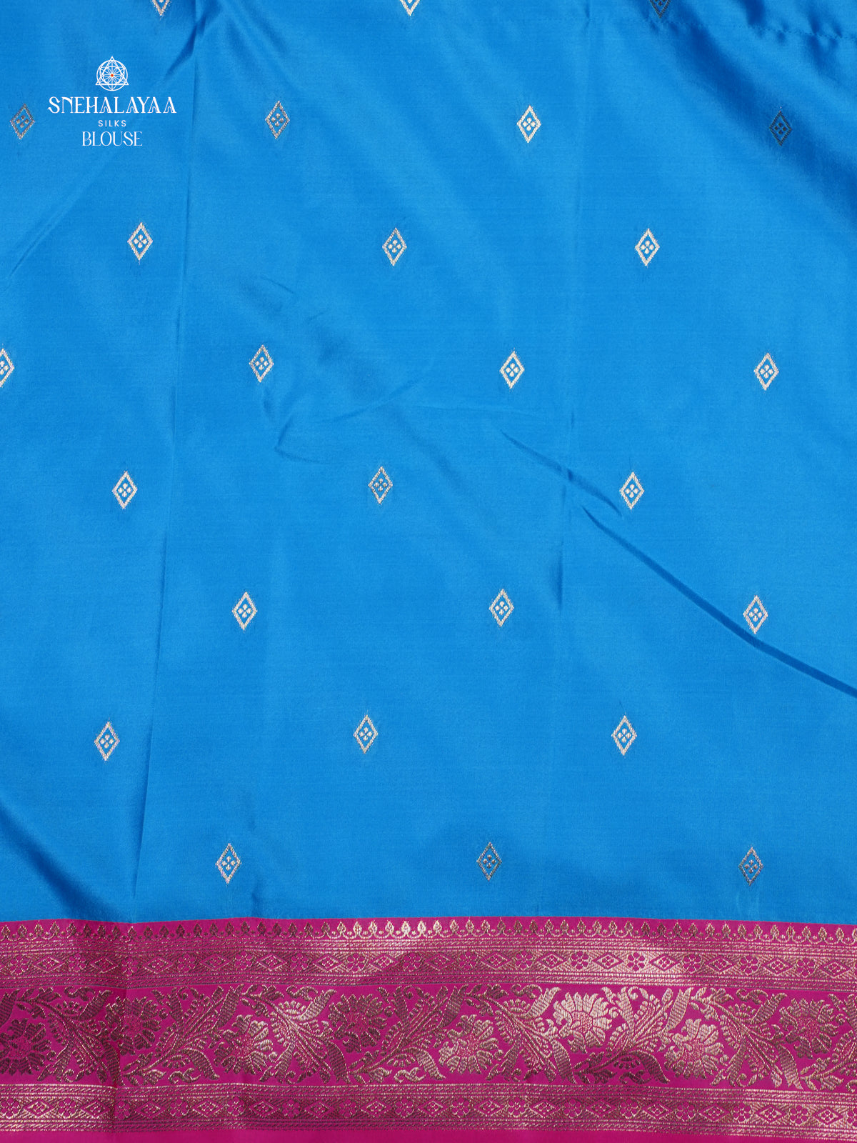 Blue Designer Saree