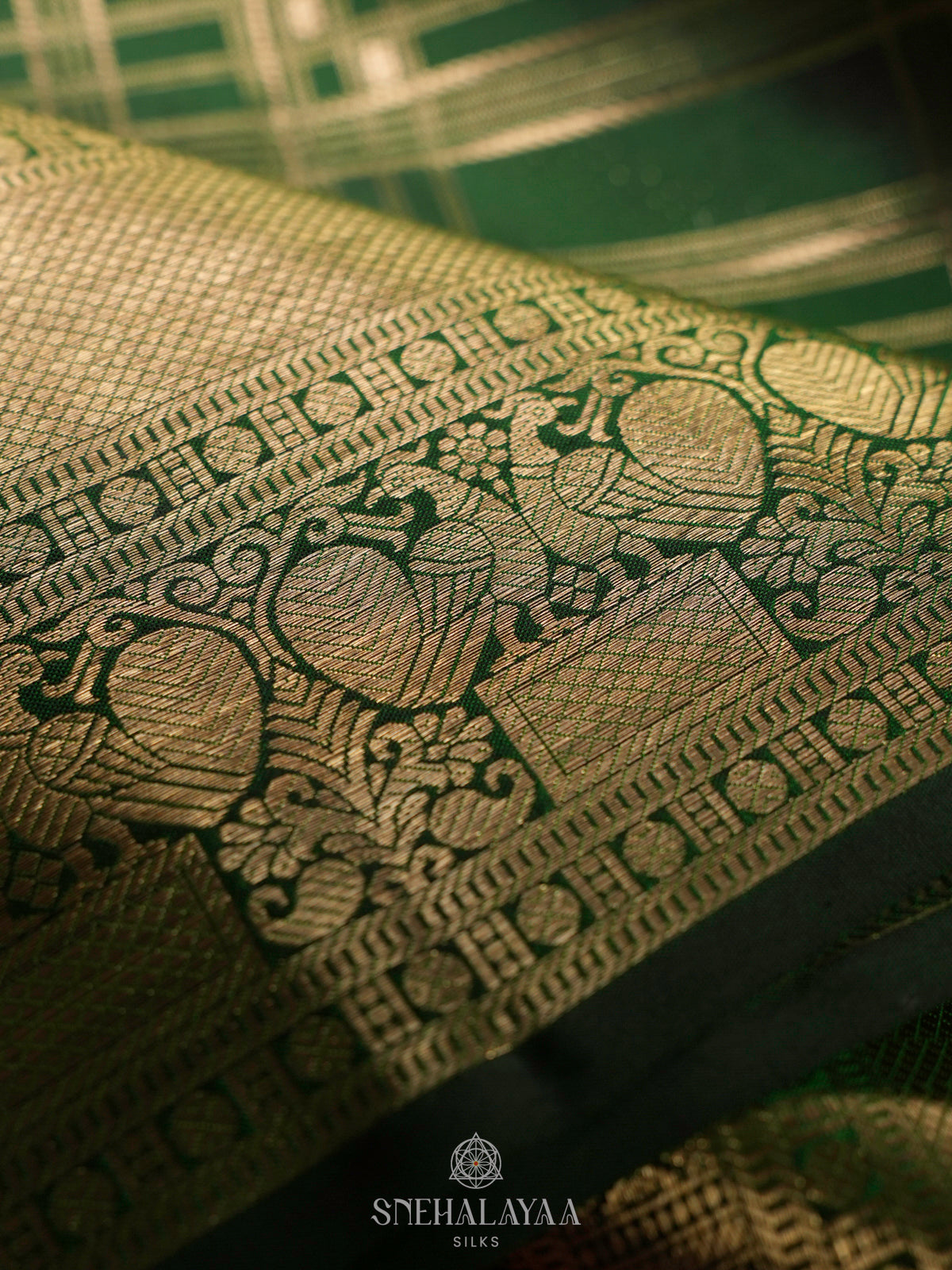Green Kanjivaram Silk Saree