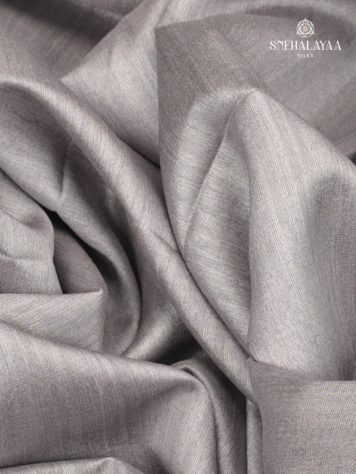 Grey Kalamkari Tussar Saree