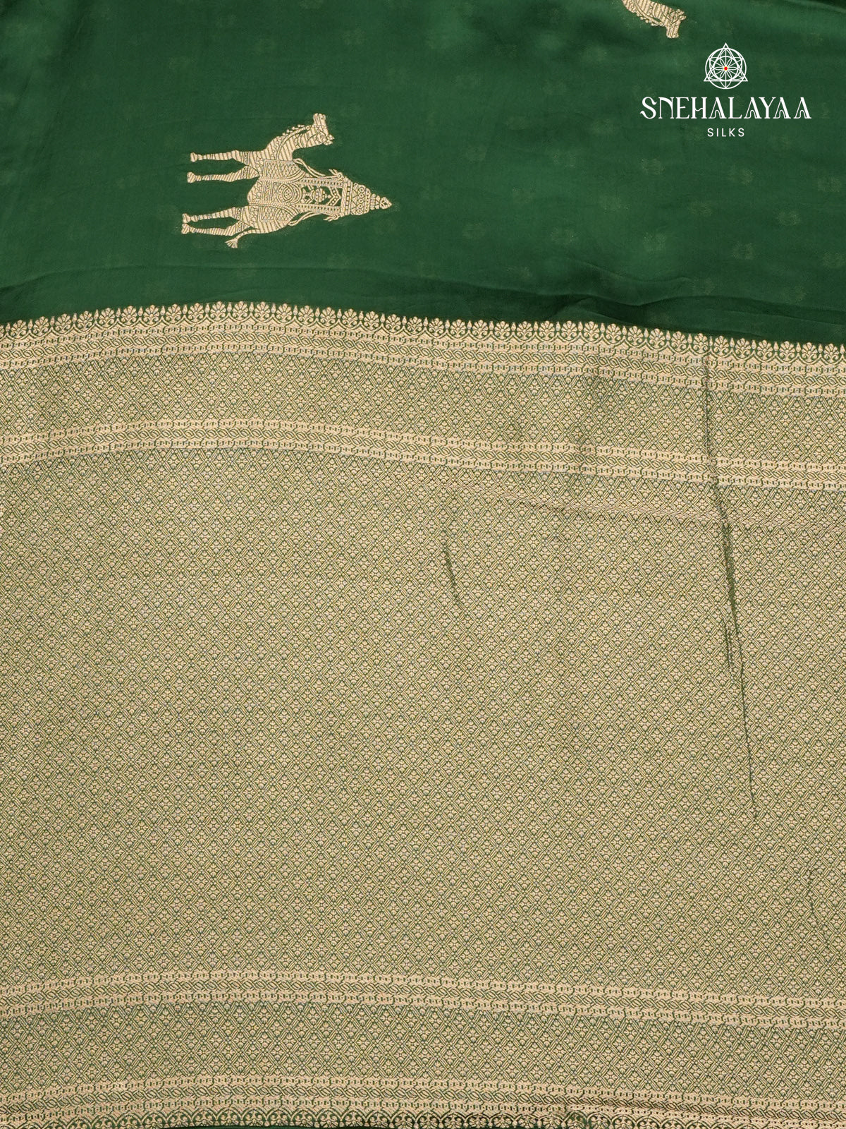 Green Banaras Silk Saree