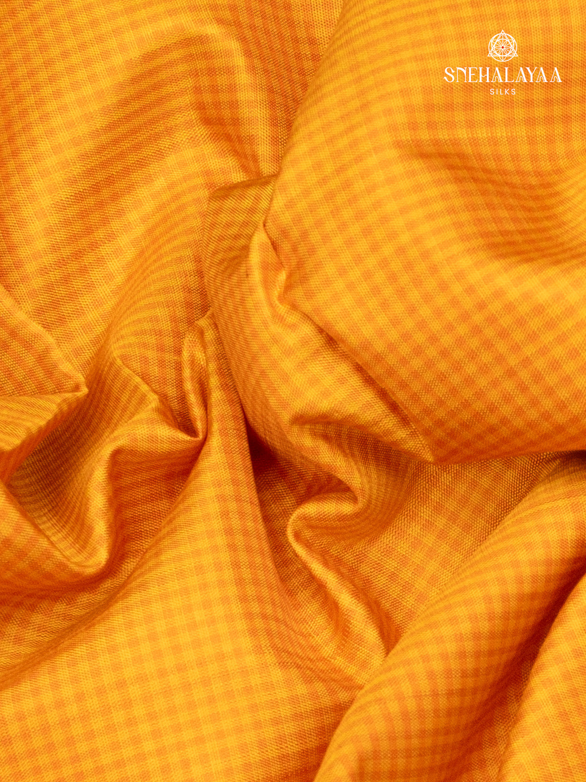 Yellow Kanjivaram Silk Saree