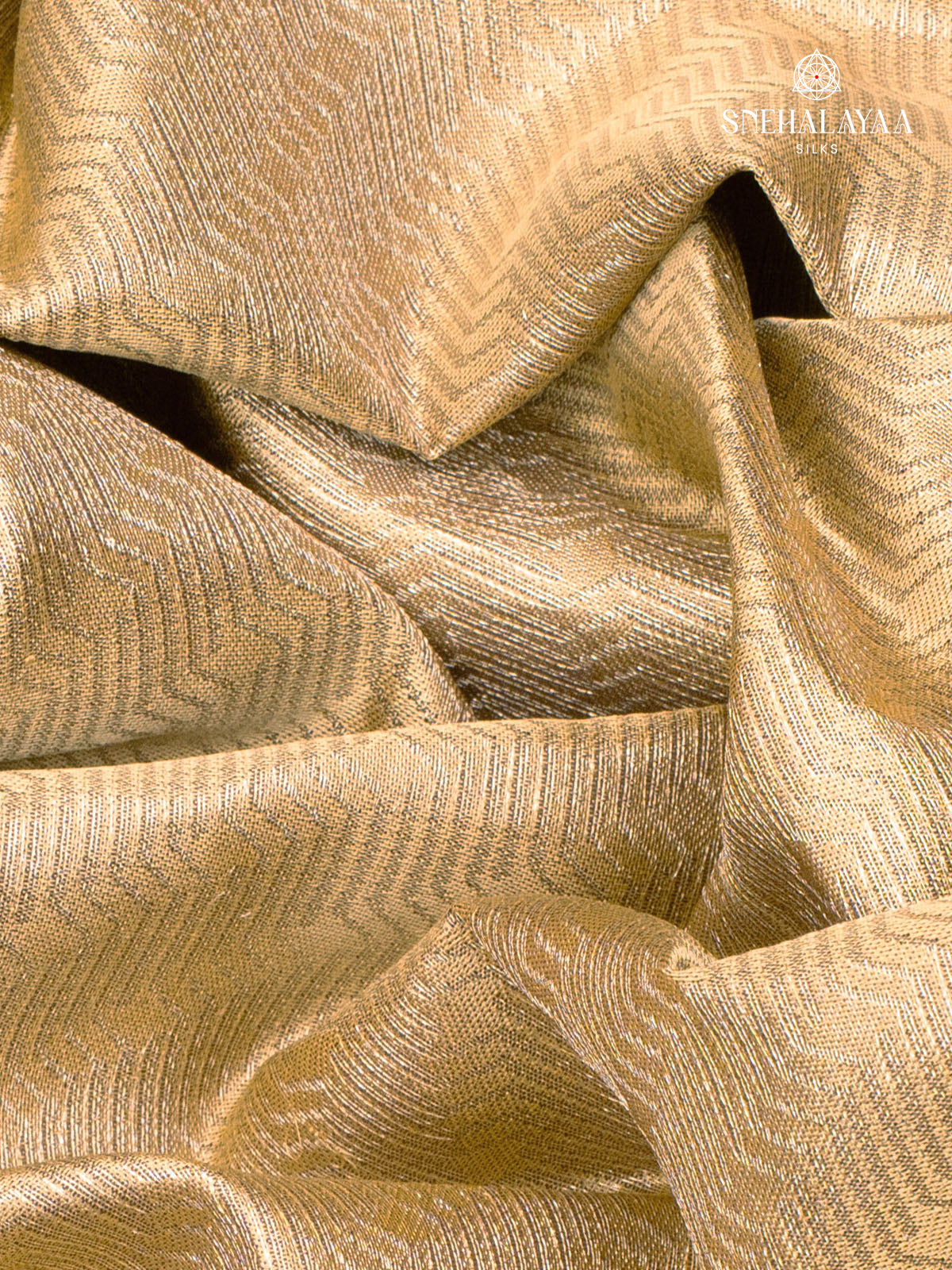 Sandal Kanjivaram Silk Saree