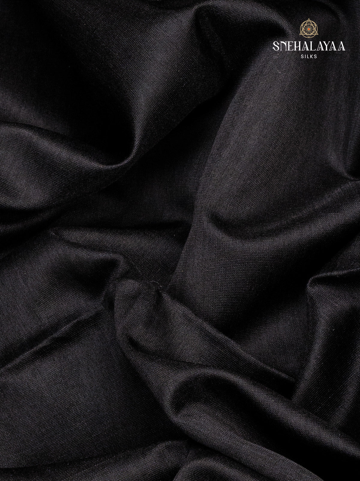 Black Maheshwari Silk Cotton Saree