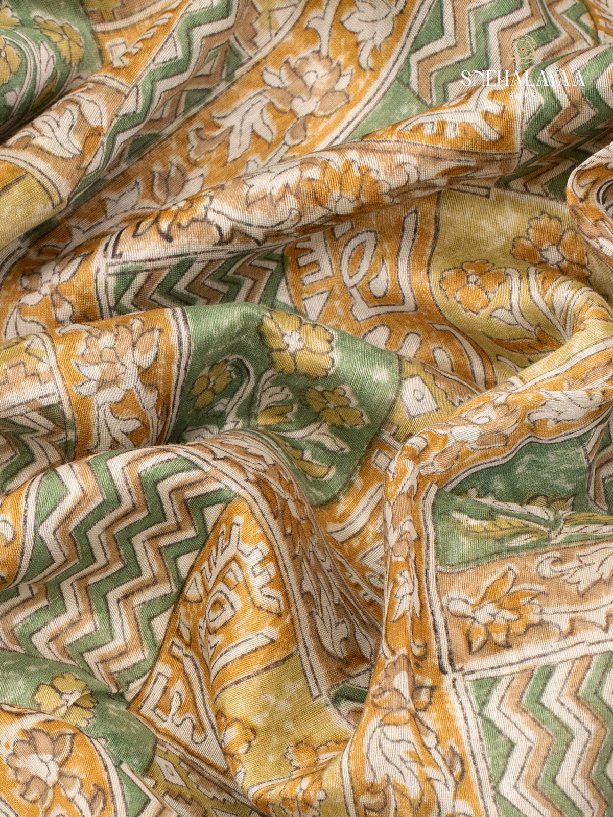 Light Green Chanderi Saree