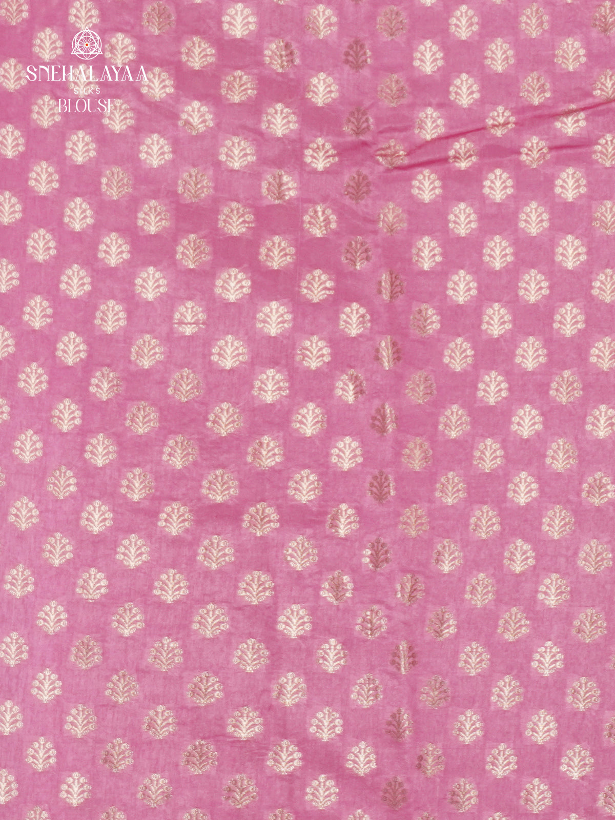 Pink Banaras Dupion Silk Saree