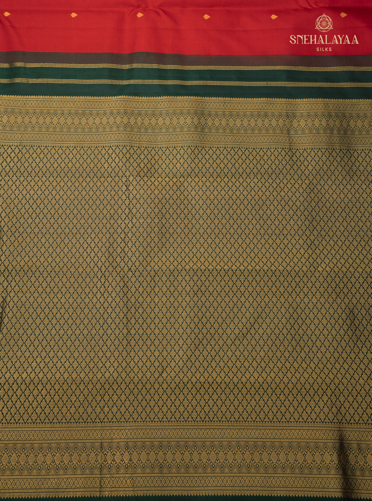 Red Kanjivaram Silk Saree