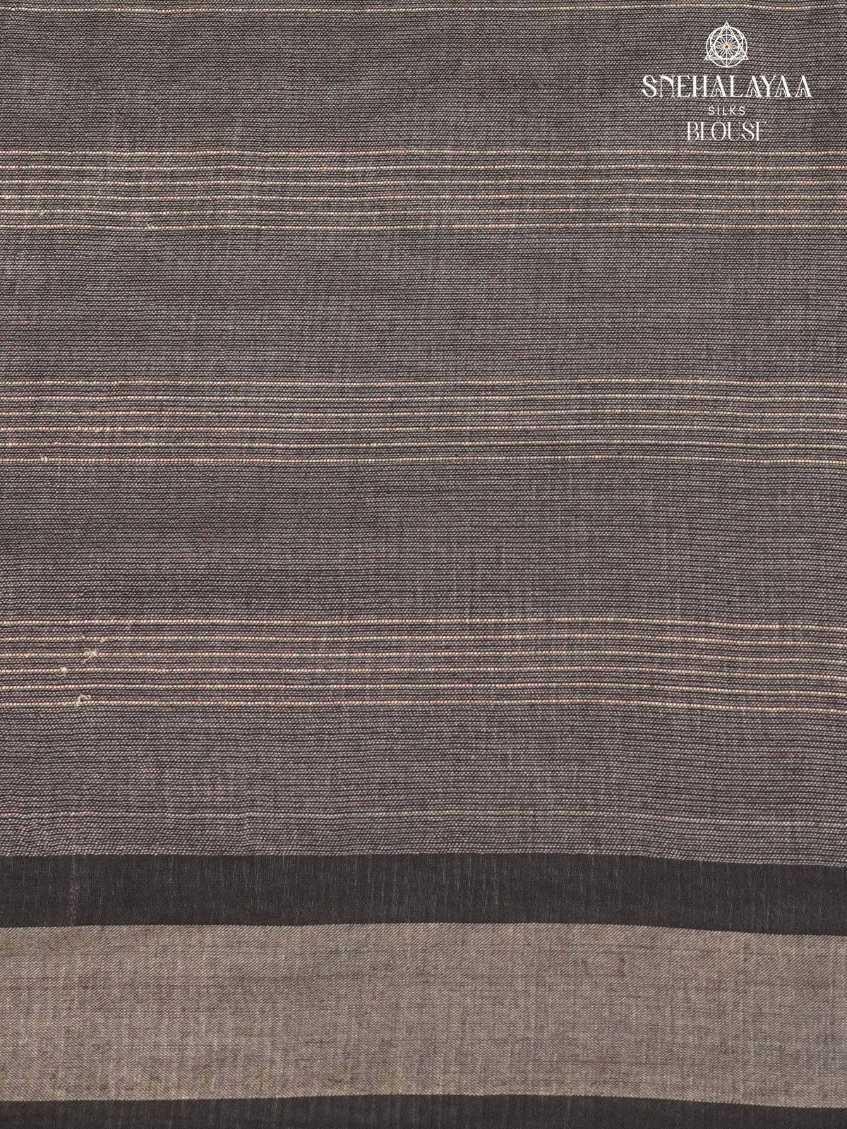 Black Bamboo Silk Saree