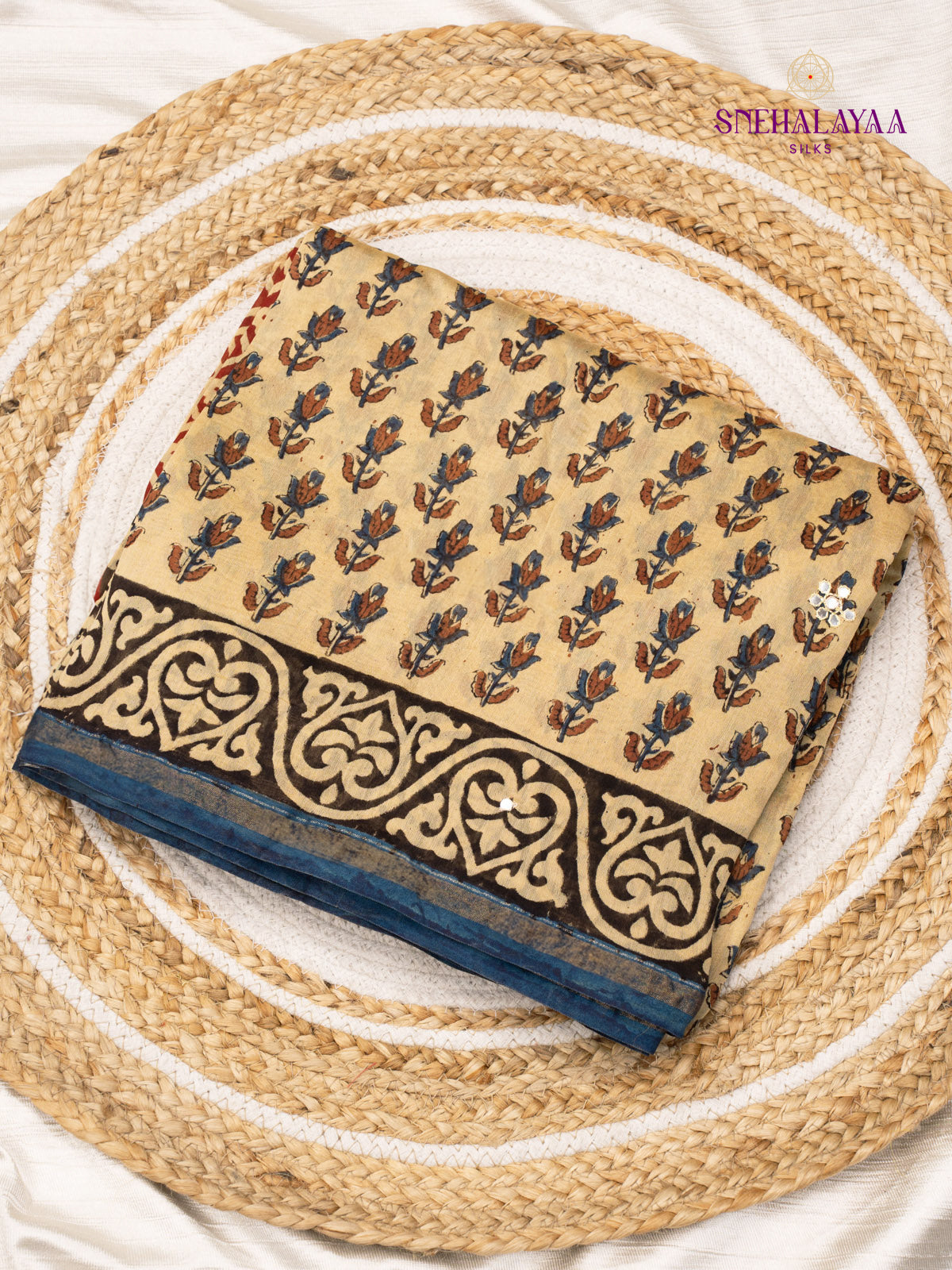 Sandal Chanderi Saree