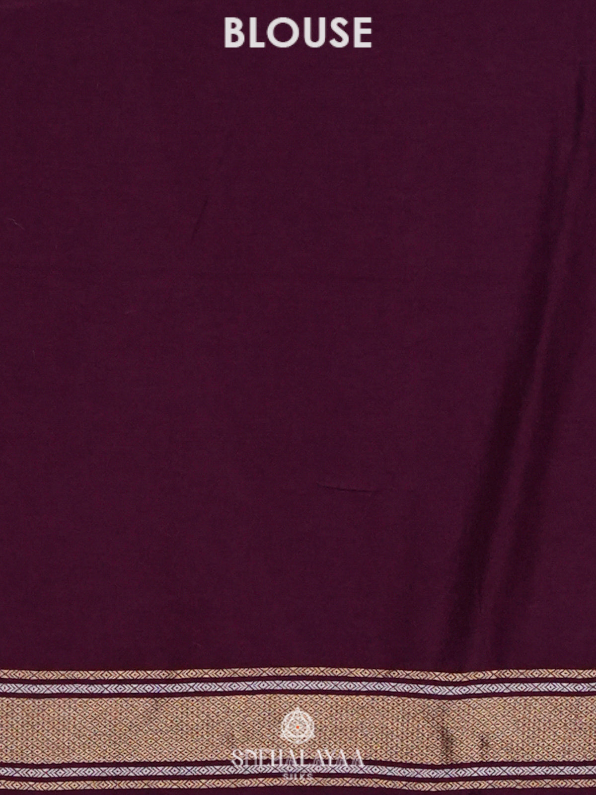 Blue Banaras Silk Saree