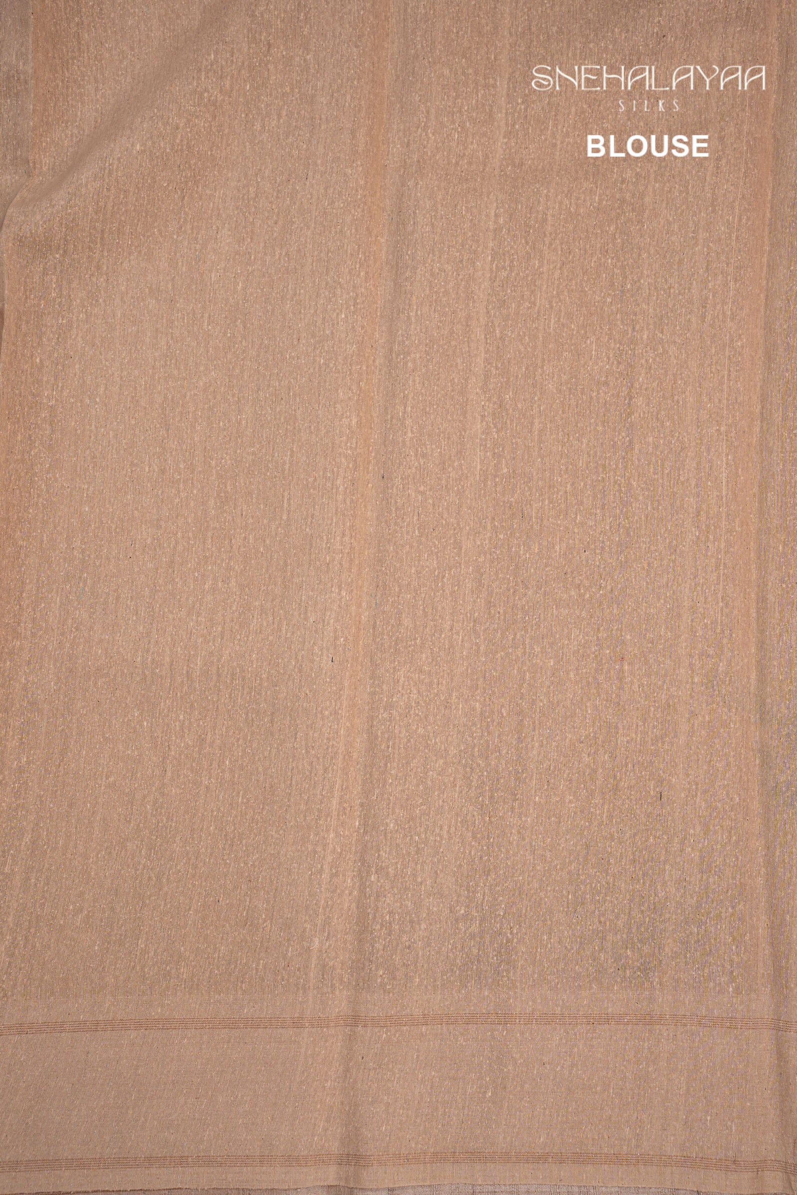 Beige Tussar Saree