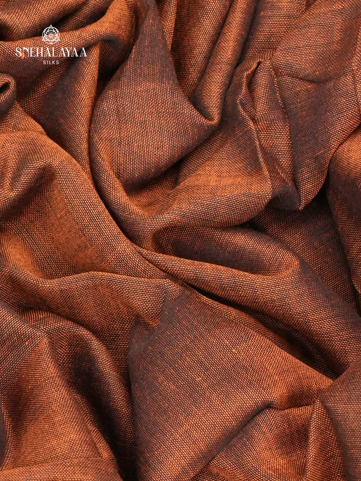 Brown Narayanpet Cotton Saree
