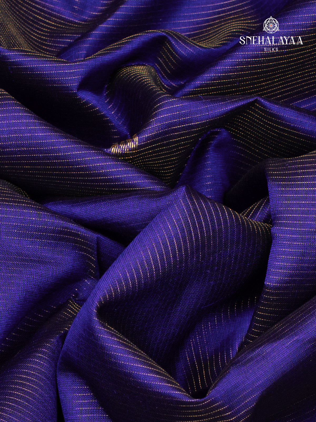 Navy Blue Kanchi Silk Cotton Saree