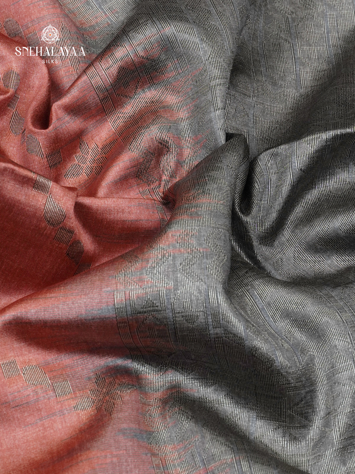 Pale Pink Jute Saree