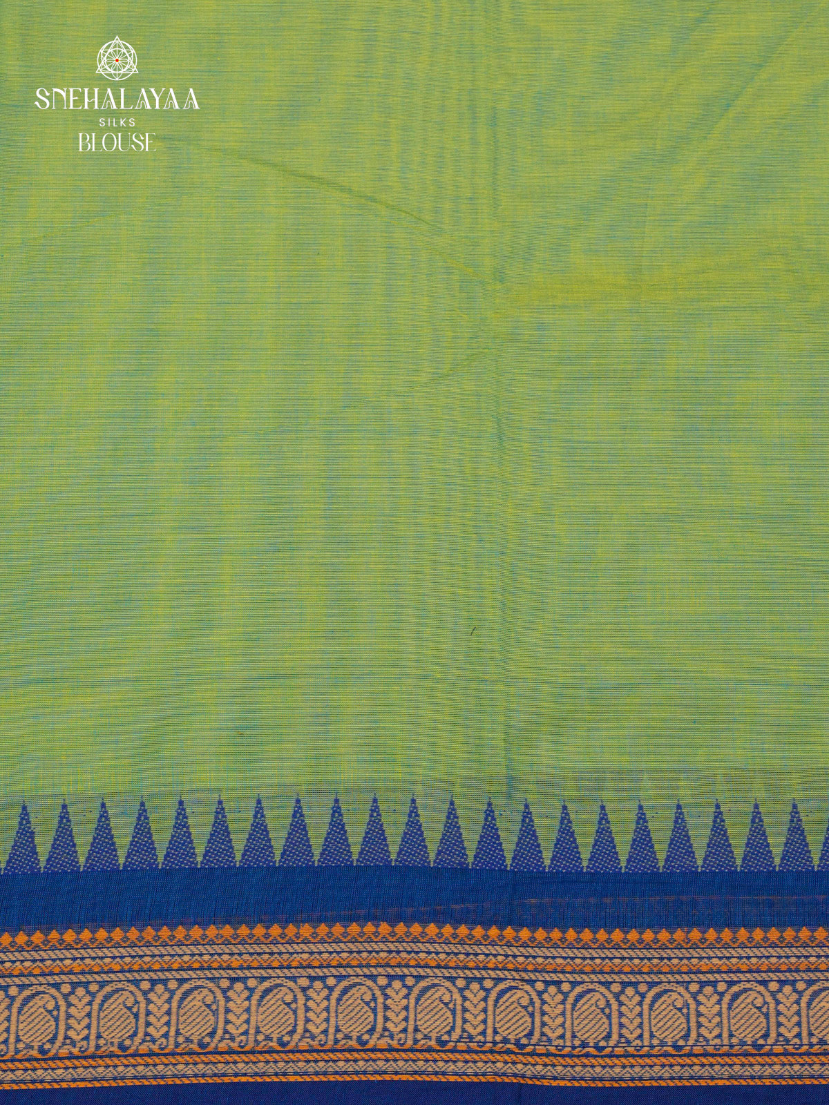 Pista Green Chettinad Cotton Saree