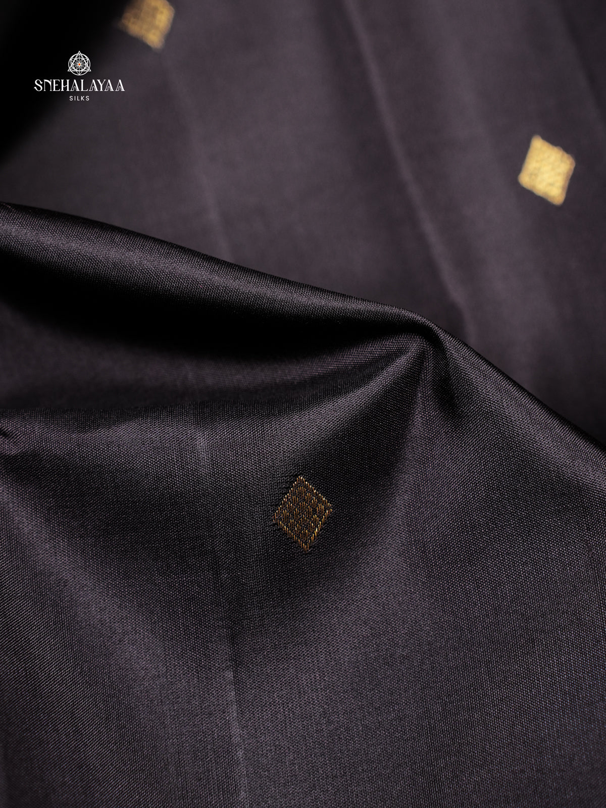 Black Kanjivaram Silk Saree