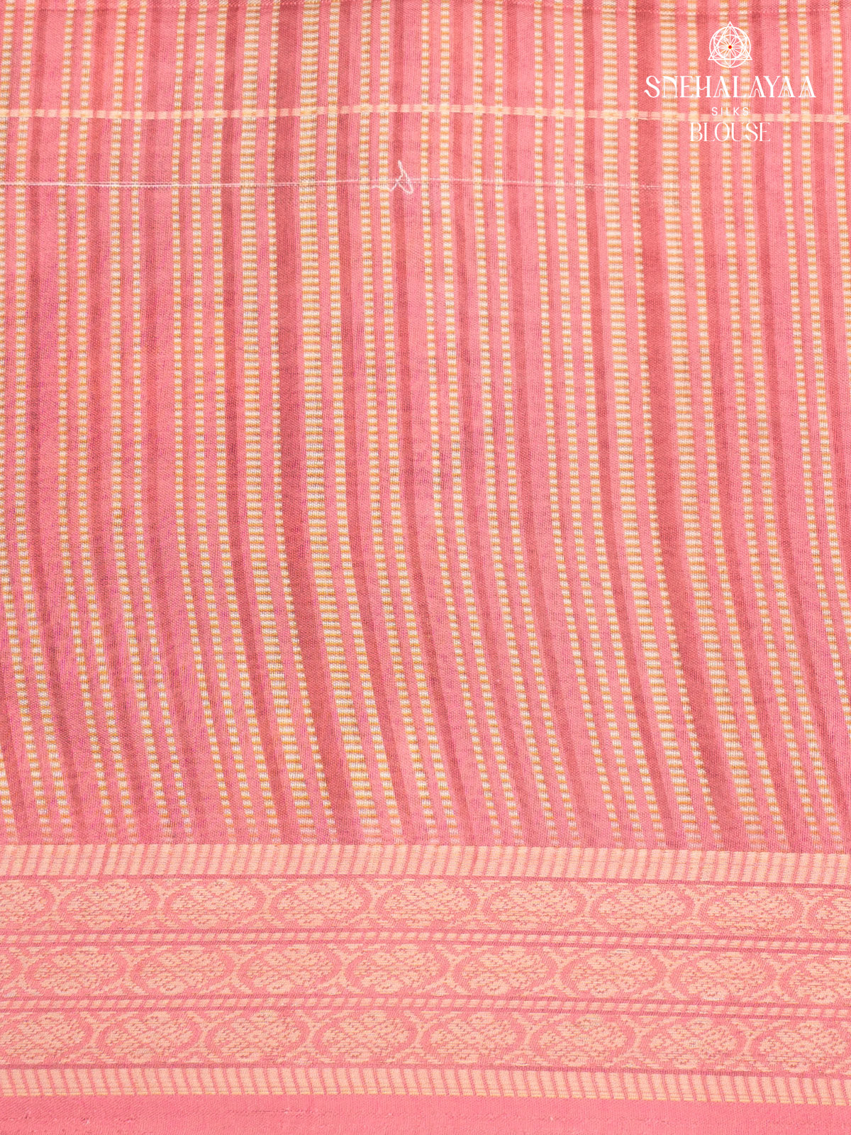 Orange Tussar Saree