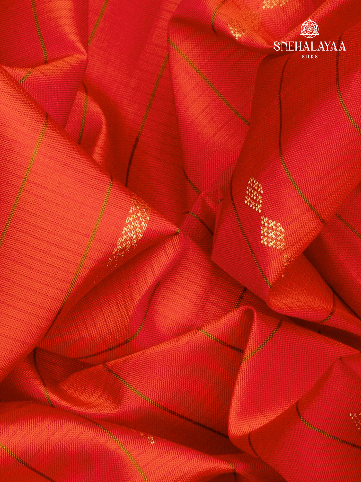 Chilly Red Kanjivaram Silk Saree