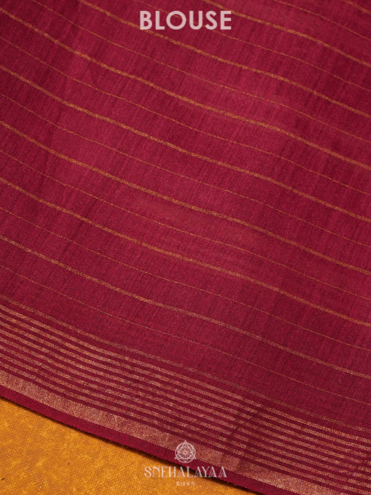 Maroon Chanderi Saree