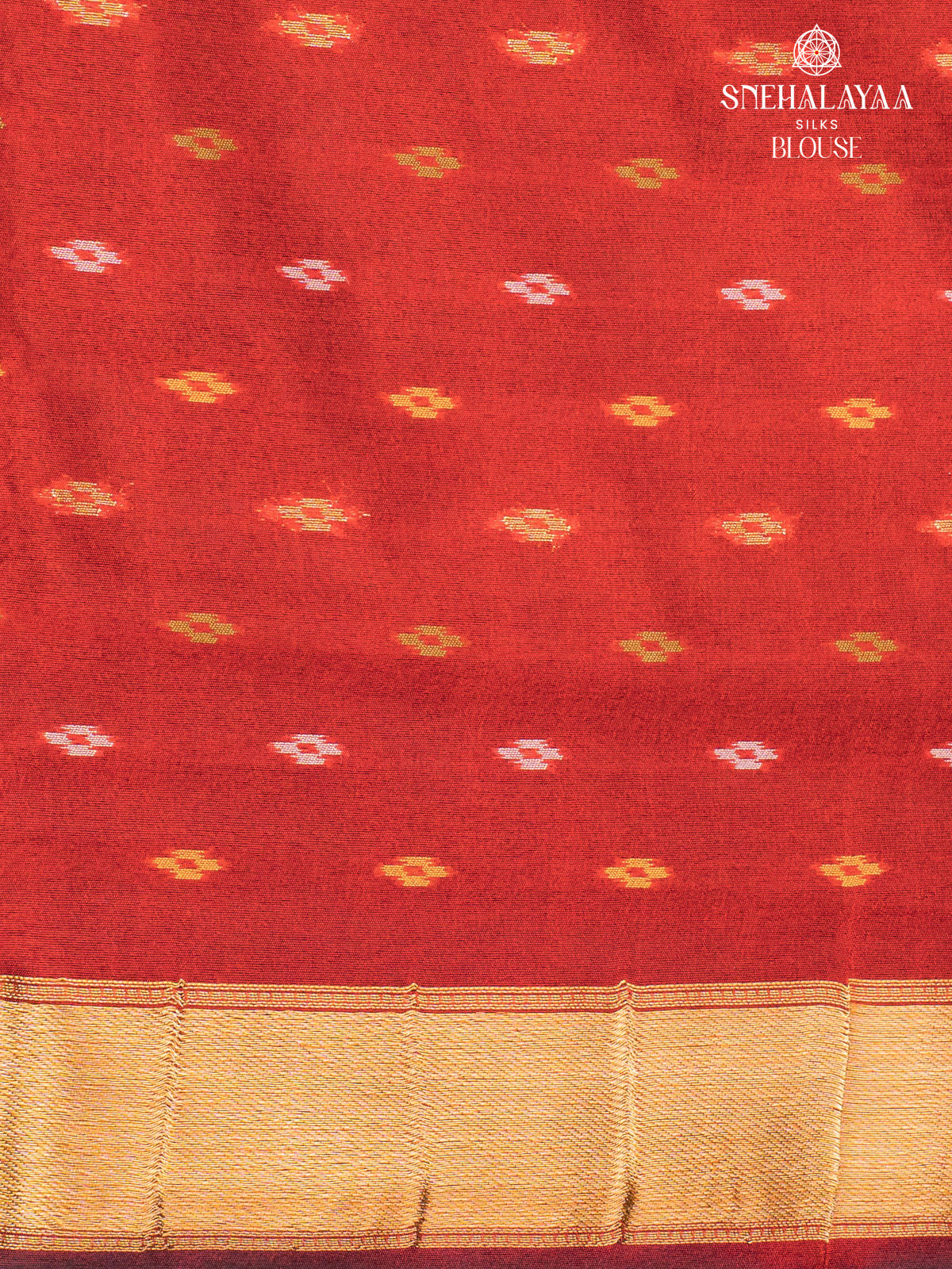 Bottle Green Ikat Silk Saree